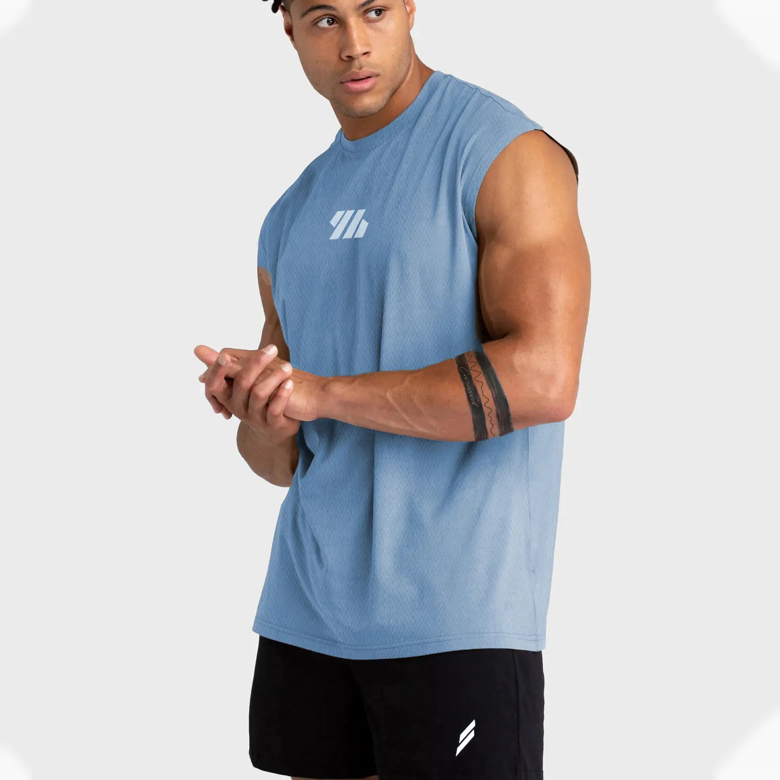 TheZynqo™  Men's Fitness Tank Top - Loose-Fit Muscle Shirt