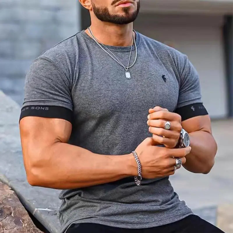 TheZynqo™  Men's Summer Leisure Sports Fitness T-Shirt