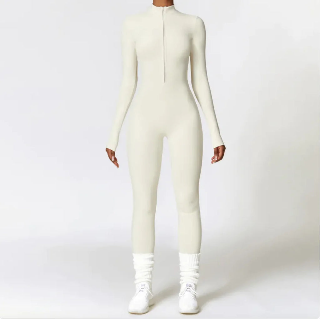 TheZynqo™ Women's Warm Zipper Yoga Jumpsuit