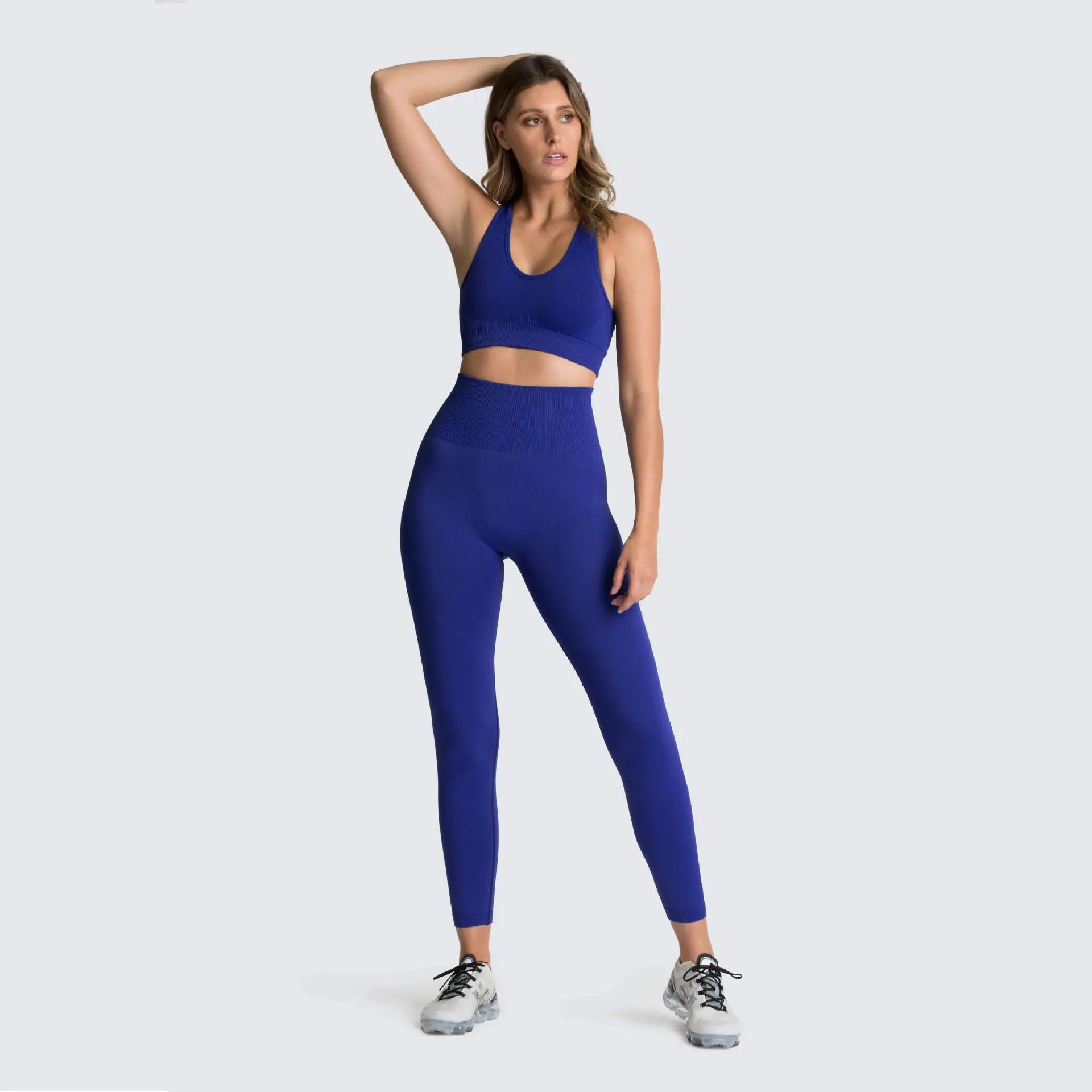 TheZynqo™ Seamless Yoga Set – High Waisted, Shapewear, and Ultra-Comfortable Activewear for Women