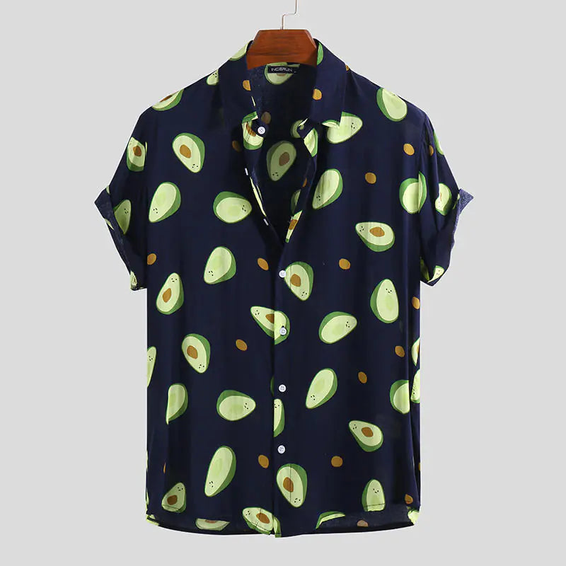 TheZynqo Avocado Beach Shirt