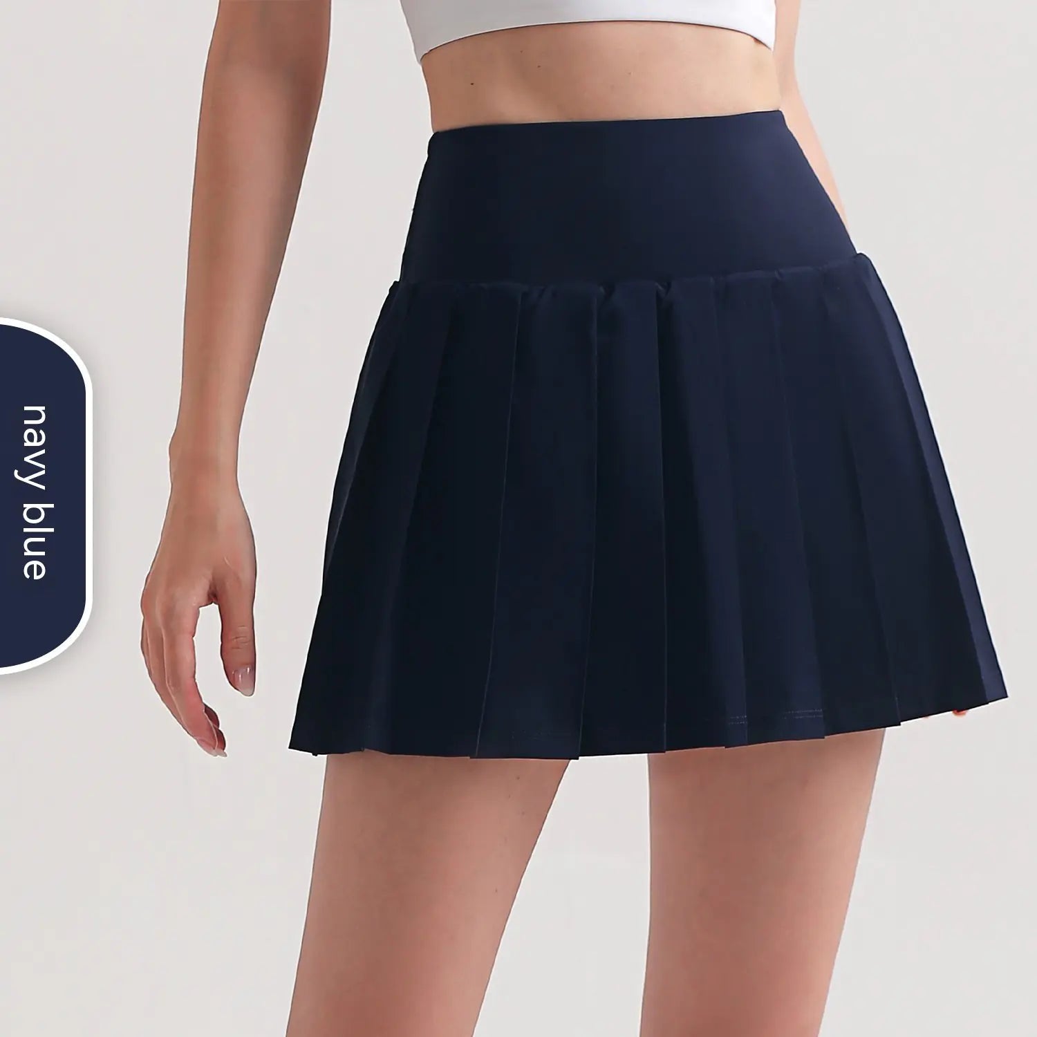 TheZynqo™ Pleated Anti-Exposure One-Piece Fitness Skirt