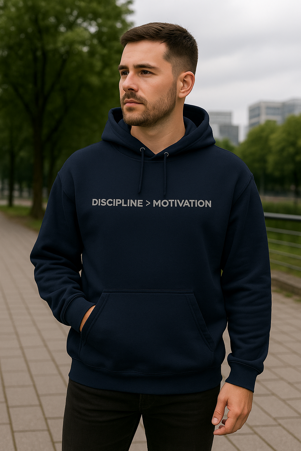 ZYNQO DISCIPLINE CORE HOODIE – UNISEX HEAVY BLEND