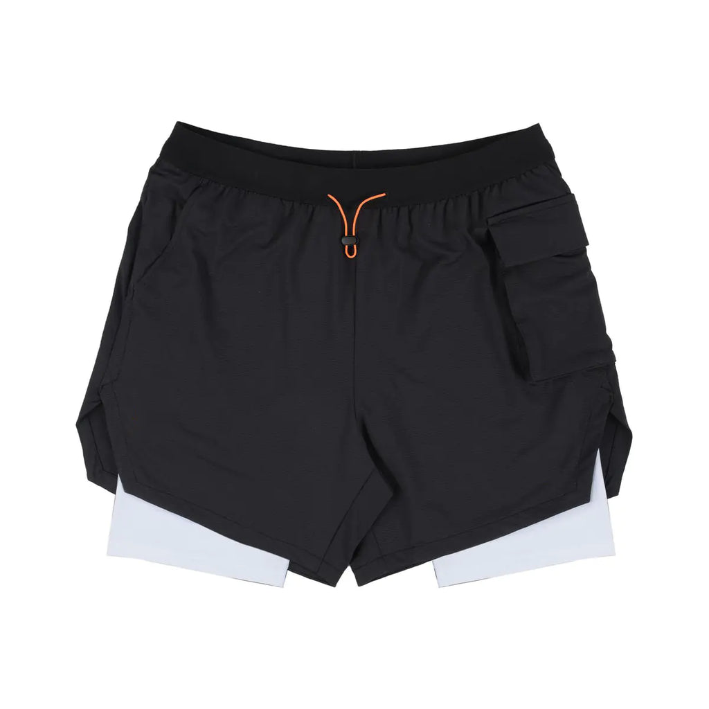 TheZynqo™  Men's Double Layer Stretch Shorts for Fitness Exercise