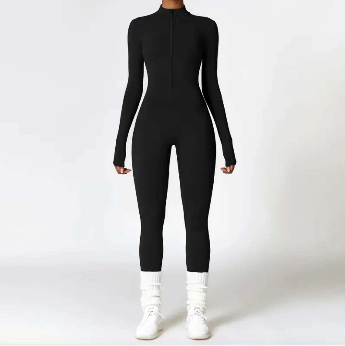 TheZynqo™ Women's Warm Zipper Yoga Jumpsuit