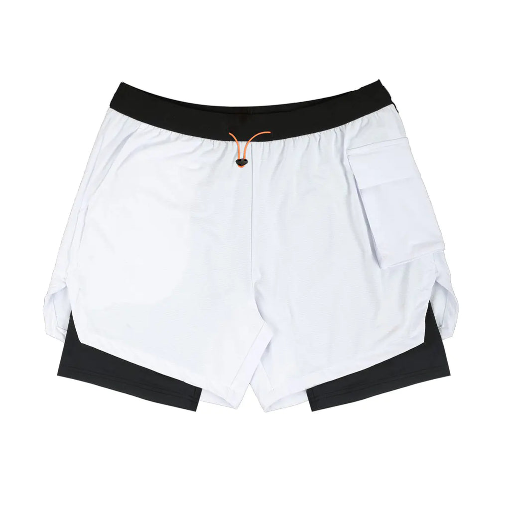 TheZynqo™  Men's Double Layer Stretch Shorts for Fitness Exercise