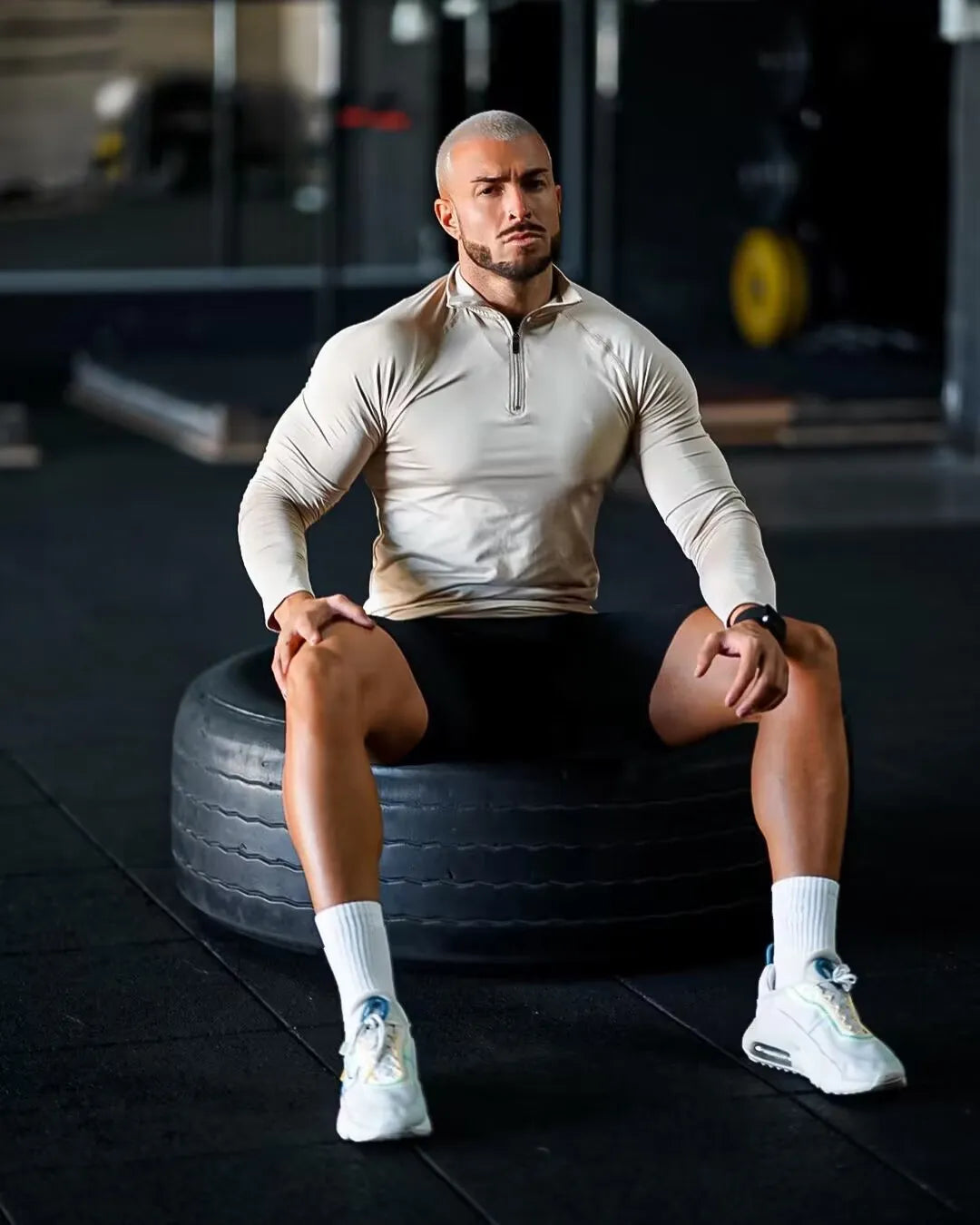 TheZynqo™  Half-Zip Fitness T-Shirt