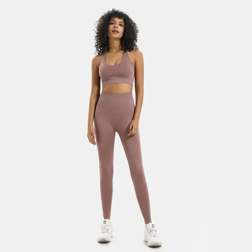 TheZynqo™ Seamless Yoga Set – High Waisted, Shapewear, and Ultra-Comfortable Activewear for Women