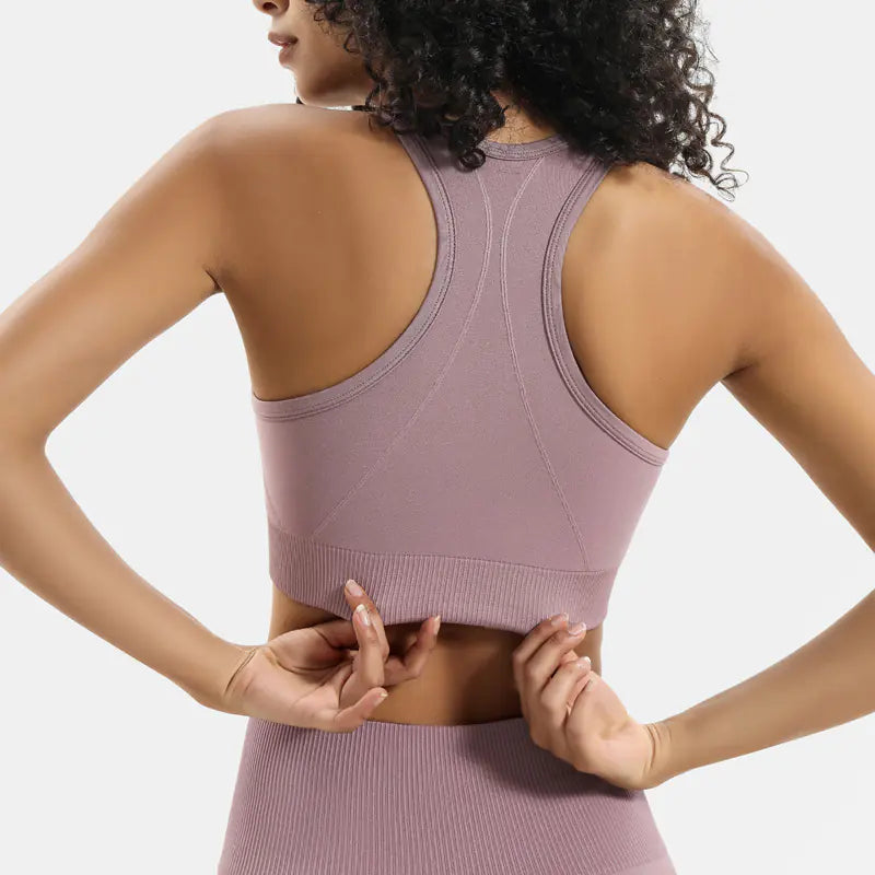 TheZynqo™ Seamless Yoga Set – High Waisted, Shapewear, and Ultra-Comfortable Activewear for Women