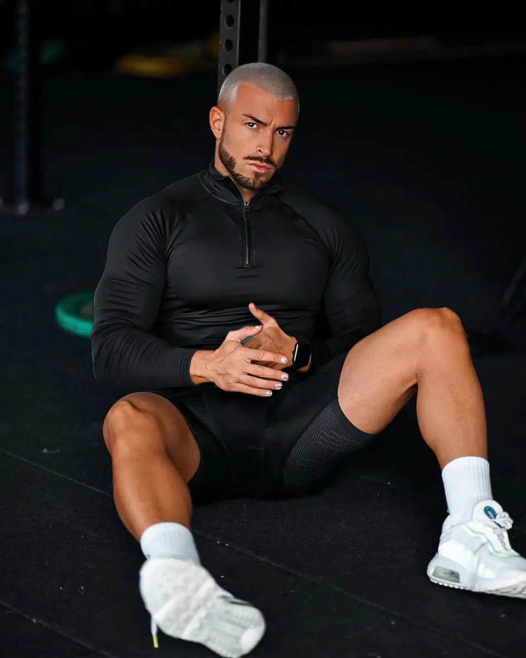TheZynqo™  Half-Zip Fitness T-Shirt
