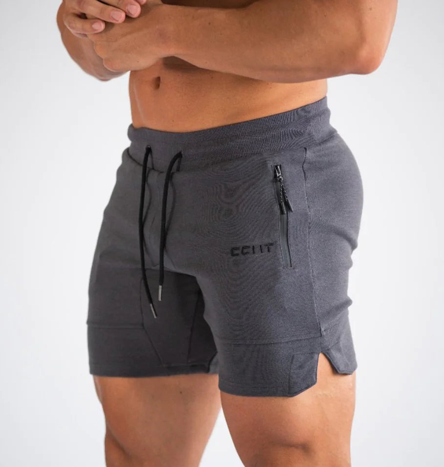 TheZynqo™  Men's Embroidered Zipper Shorts