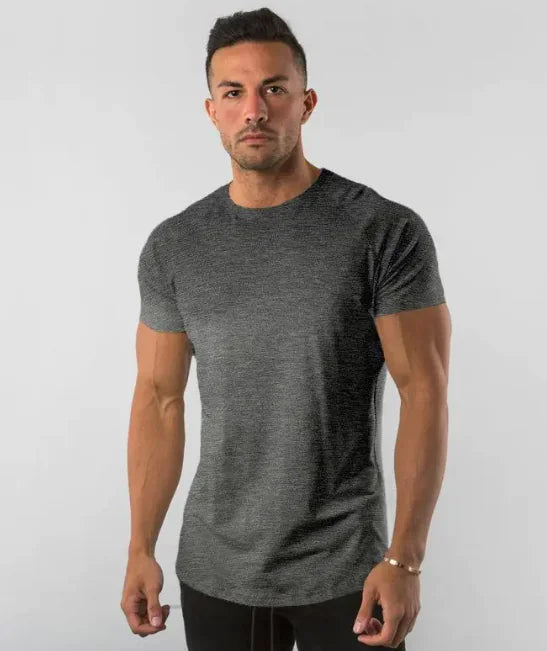 TheZynqo™  Summer Fitness Solid T-Shirt