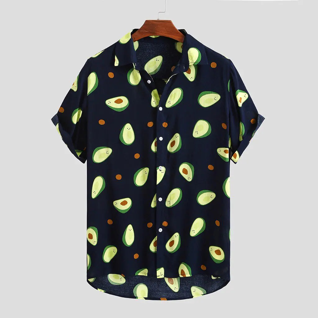 TheZynqo Avocado Beach Shirt