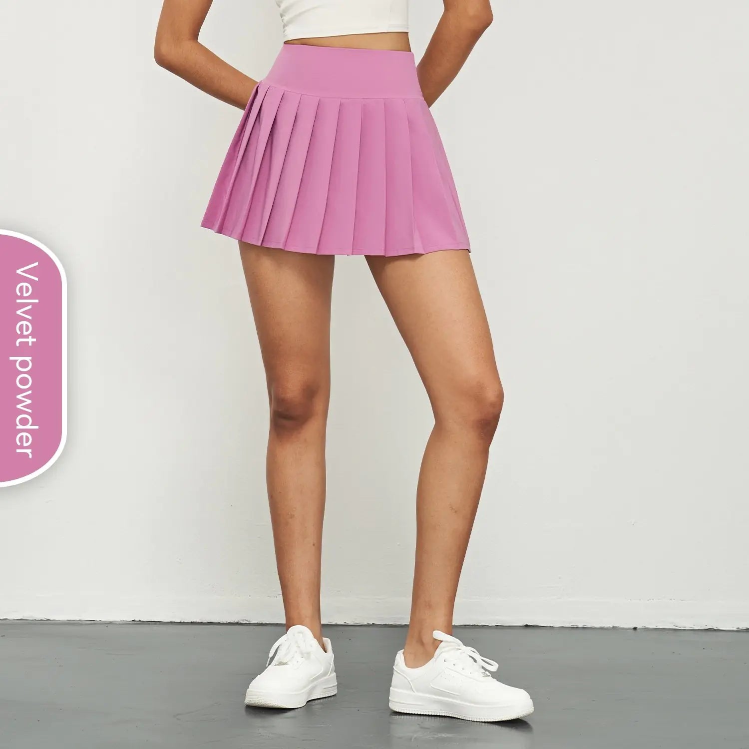 TheZynqo™ Pleated Anti-Exposure One-Piece Fitness Skirt