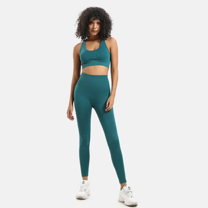 TheZynqo™ Seamless Yoga Set – High Waisted, Shapewear, and Ultra-Comfortable Activewear for Women