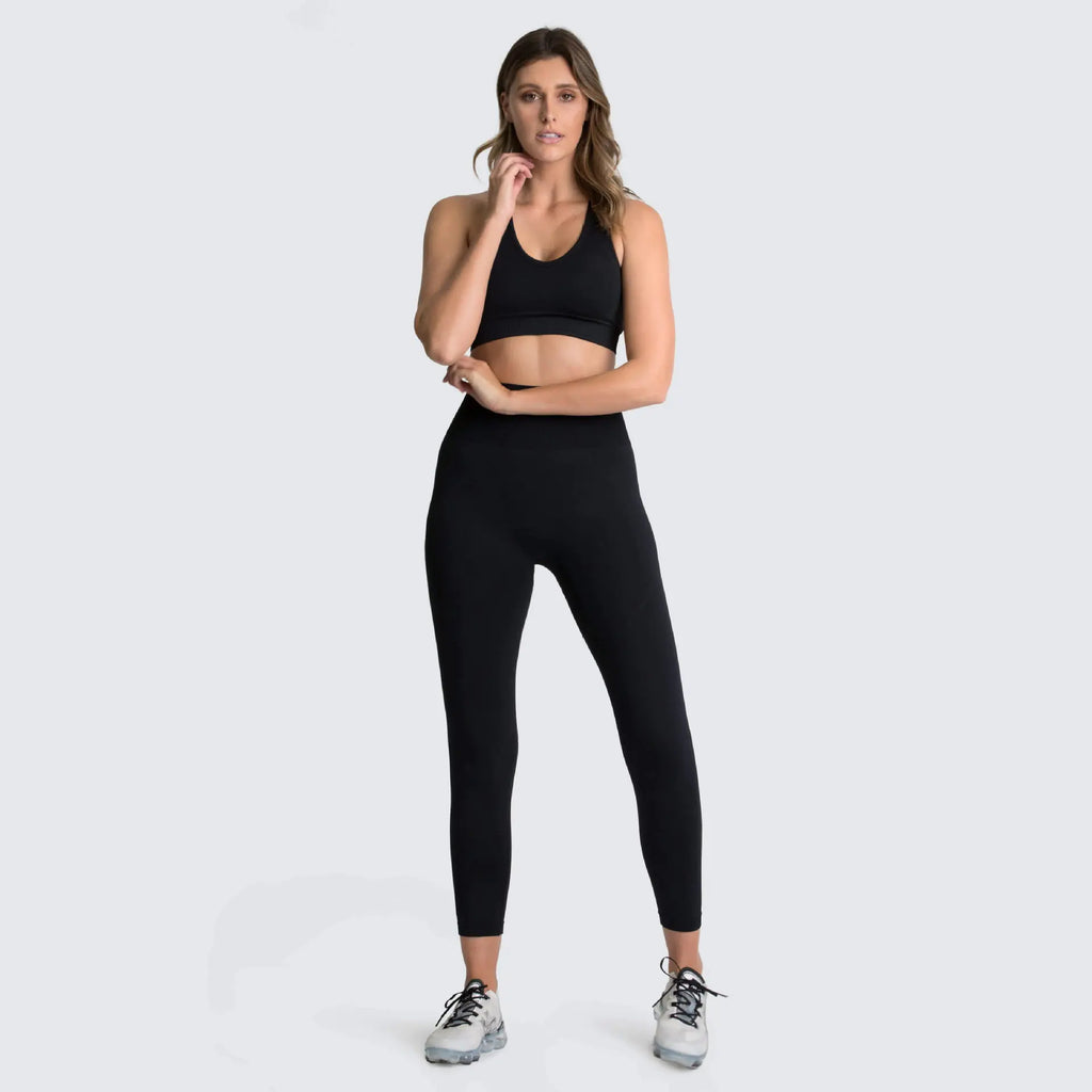 TheZynqo™ Seamless Yoga Set – High Waisted, Shapewear, and Ultra-Comfortable Activewear for Women
