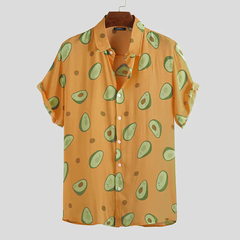TheZynqo Avocado Beach Shirt