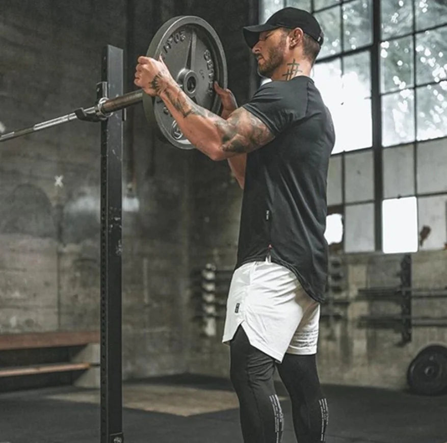 TheZynqo Quick-Dry Basketball Shirt, Running Training T-Shirt