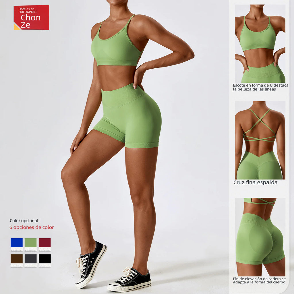 TheZynqo™ Seamless Yoga Outfit Set