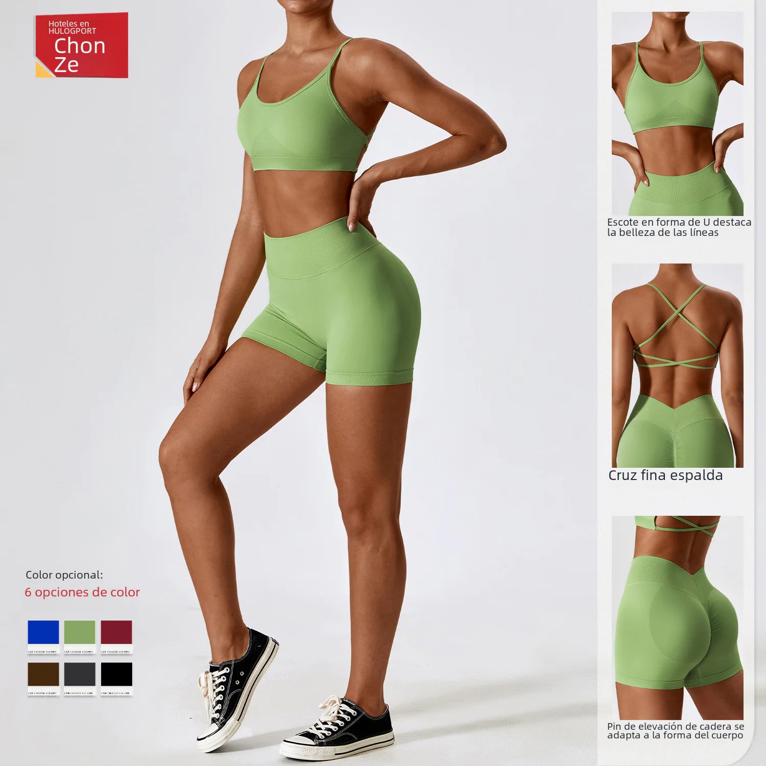 TheZynqo™ Seamless Yoga Outfit Set