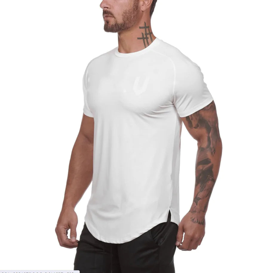 TheZynqo Quick-Dry Basketball Shirt, Running Training T-Shirt