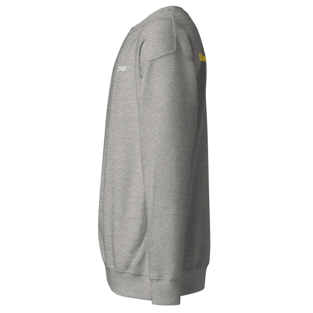 ZYNQO HERITAGE CREW – Sweat-shirt unisexe haut de gamme