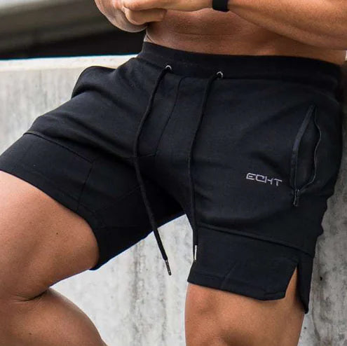 TheZynqo™  Men's Embroidered Zipper Shorts