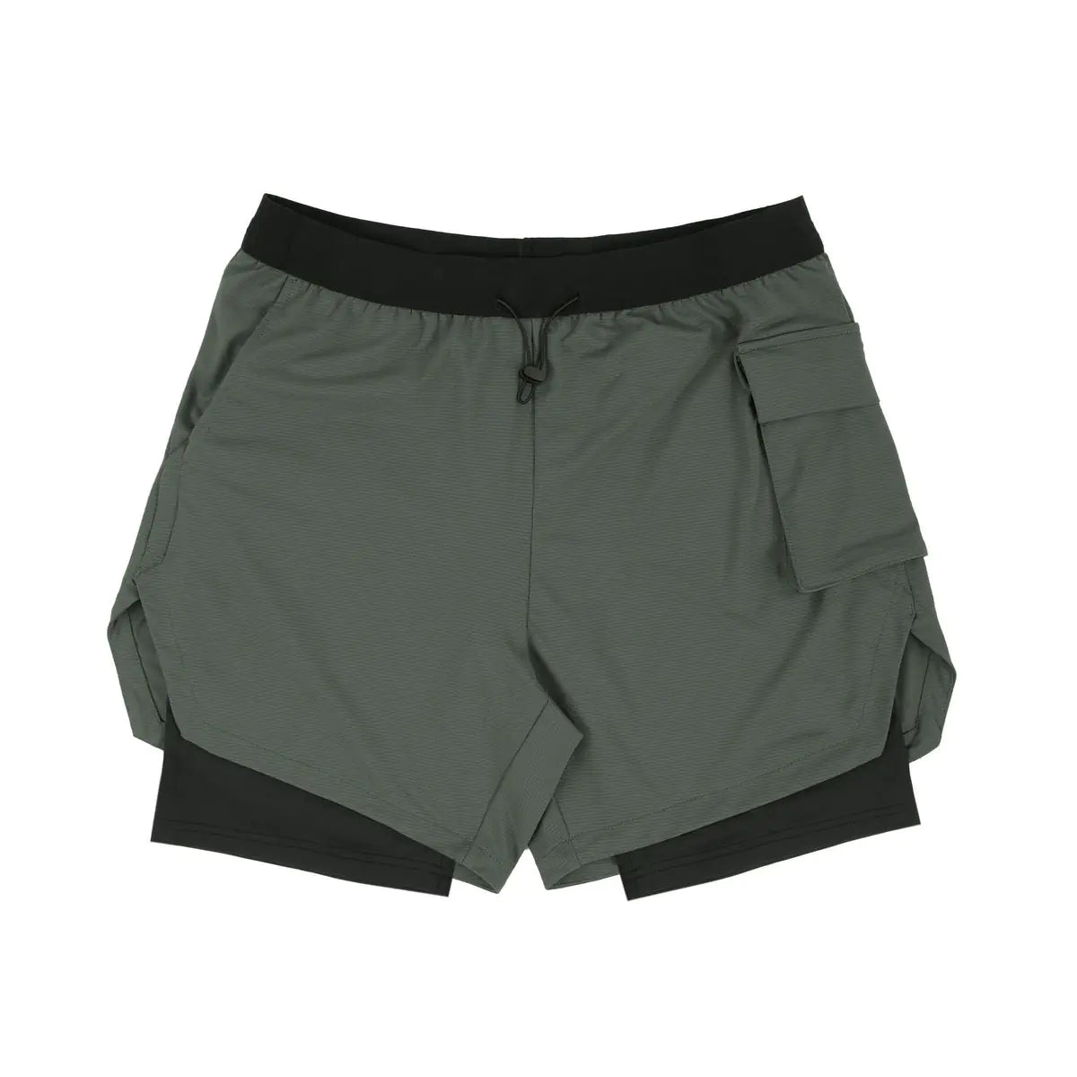TheZynqo™  Men's Double Layer Stretch Shorts for Fitness Exercise