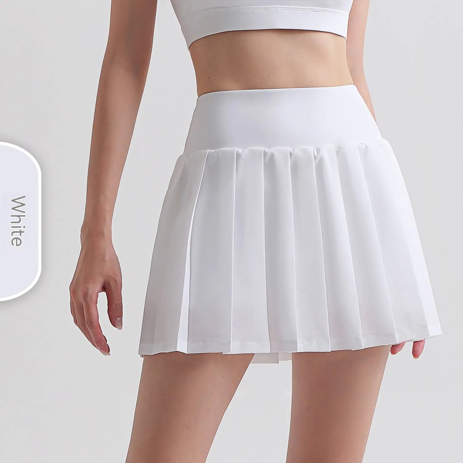 TheZynqo™ Pleated Anti-Exposure One-Piece Fitness Skirt
