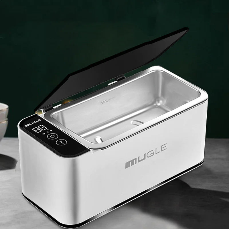Mini machine portable de nettoyage de lunettes à ultrasons