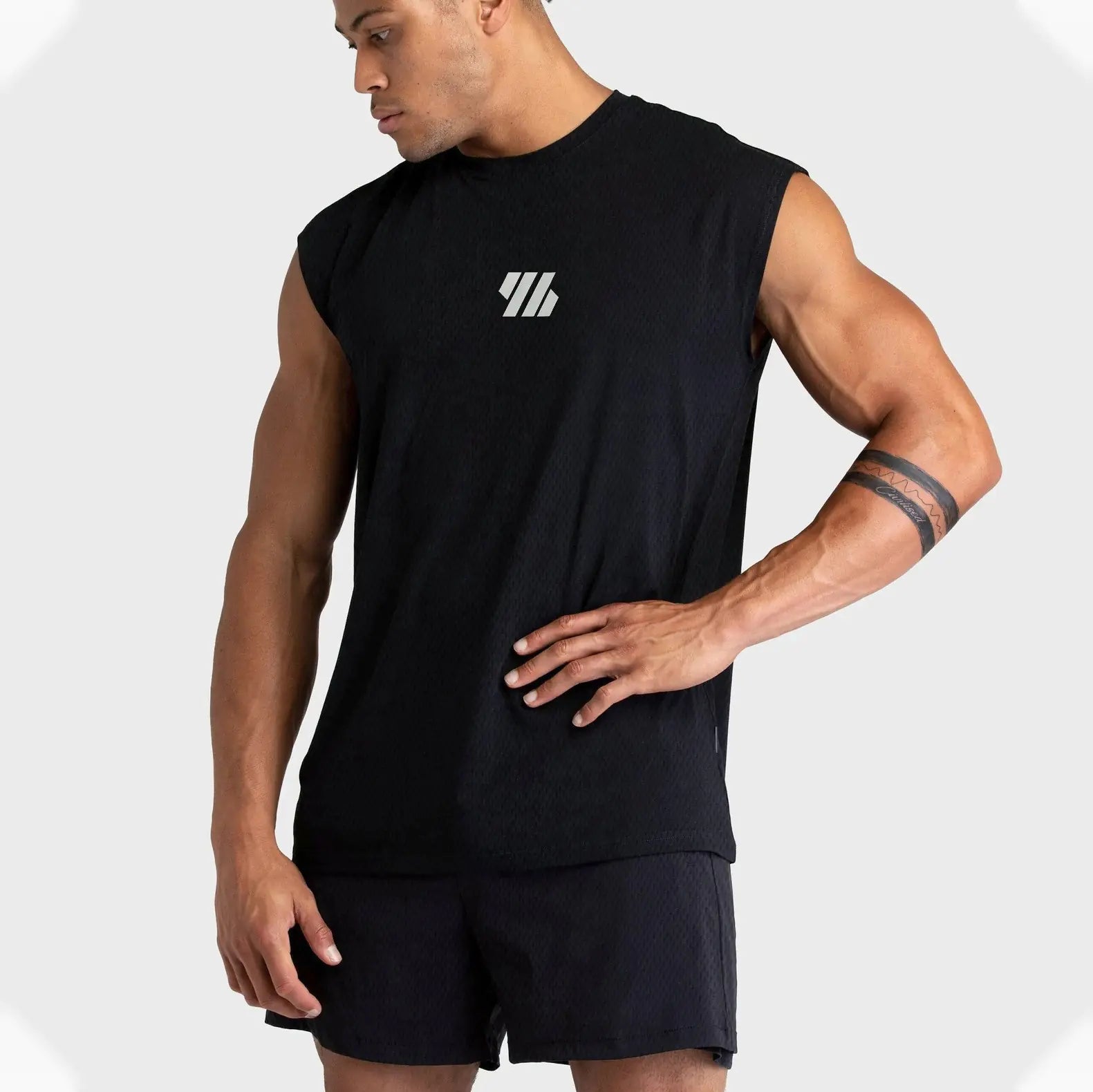 TheZynqo™  Men's Fitness Tank Top - Loose-Fit Muscle Shirt