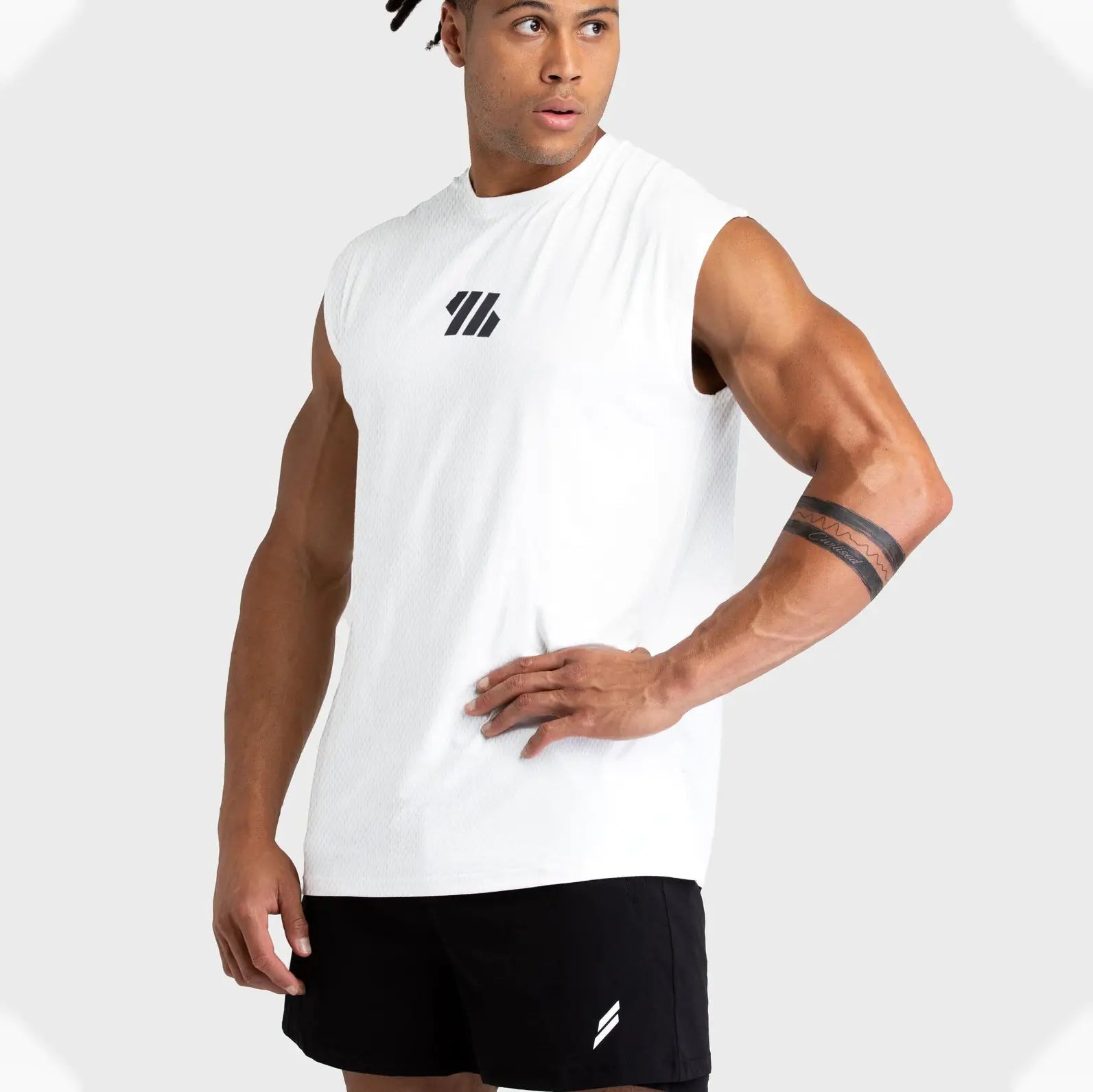 TheZynqo™  Men's Fitness Tank Top - Loose-Fit Muscle Shirt