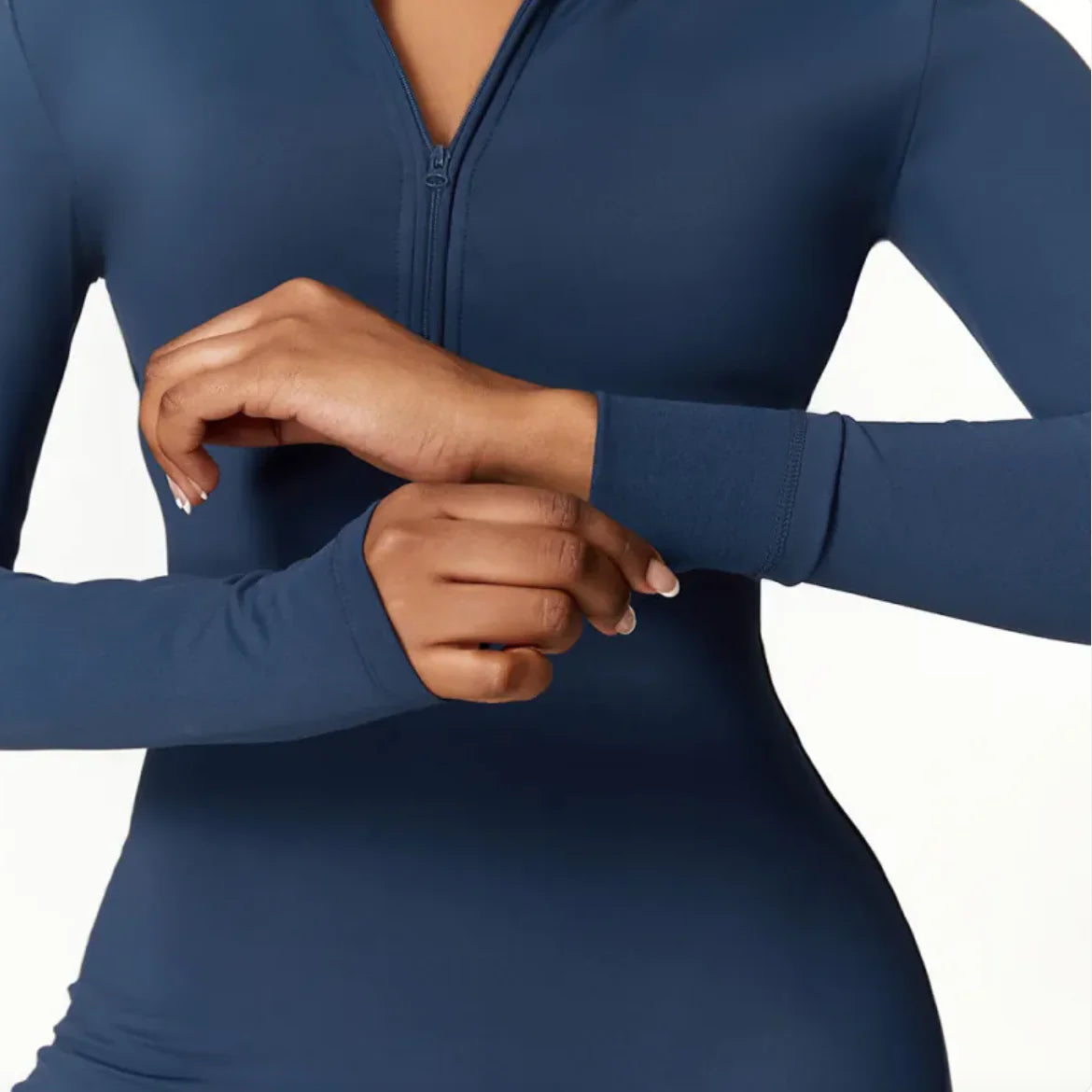 TheZynqo™ Women's Warm Zipper Yoga Jumpsuit