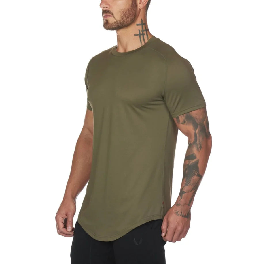 TheZynqo Quick-Dry Basketball Shirt, Running Training T-Shirt