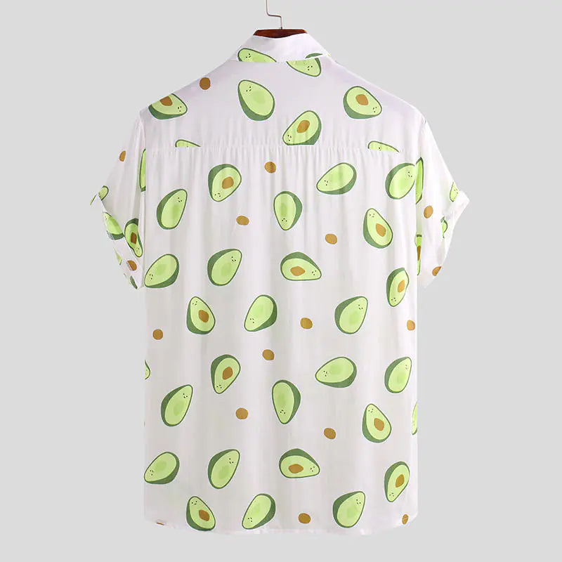 TheZynqo Avocado Beach Shirt