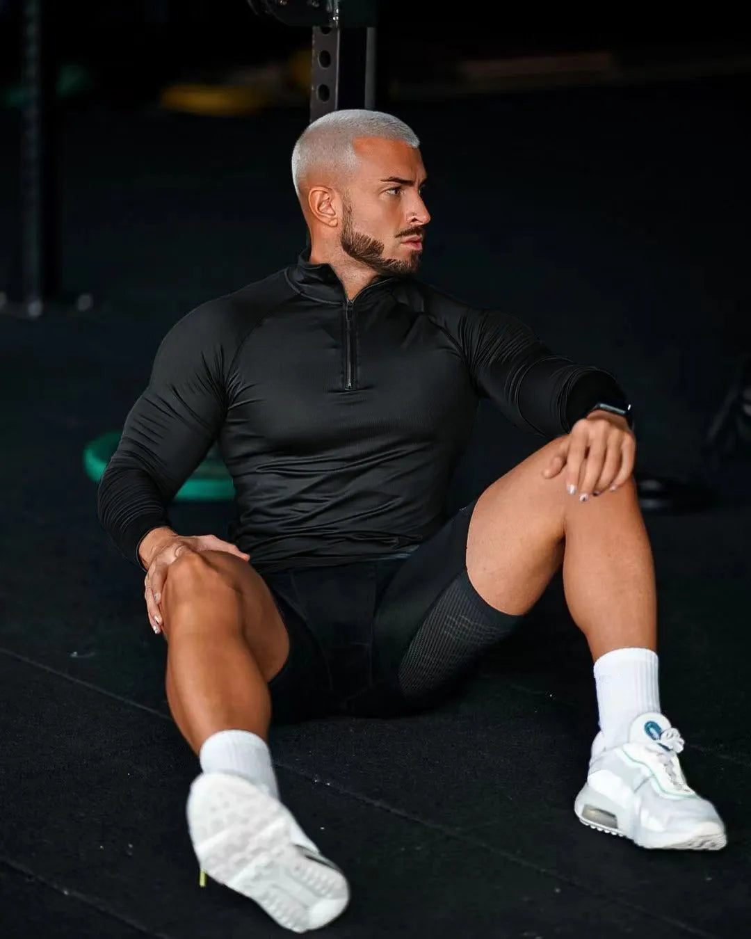 TheZynqo™  Half-Zip Fitness T-Shirt
