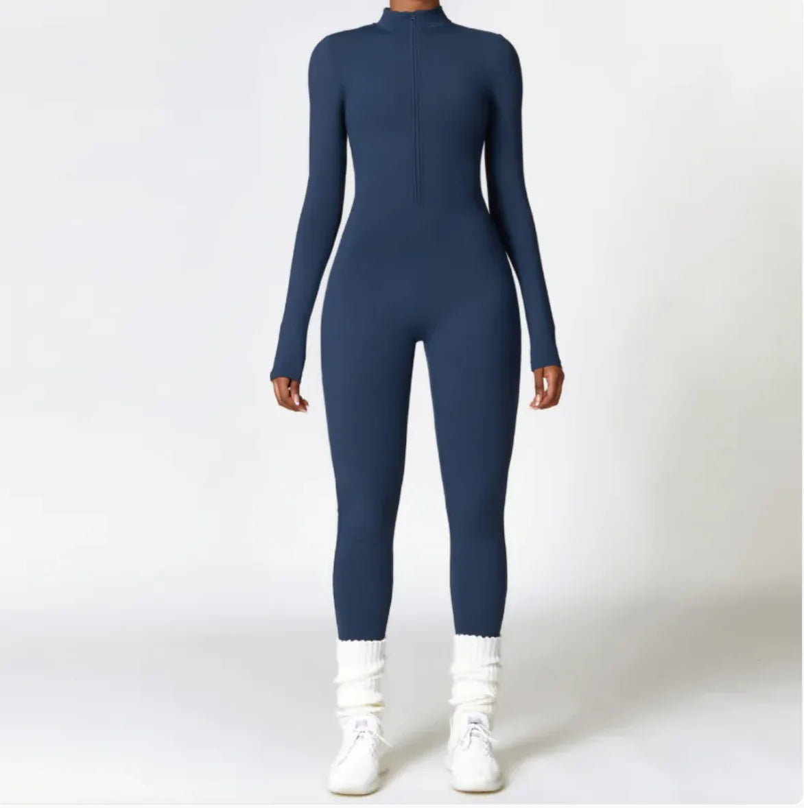 TheZynqo™ Women's Warm Zipper Yoga Jumpsuit