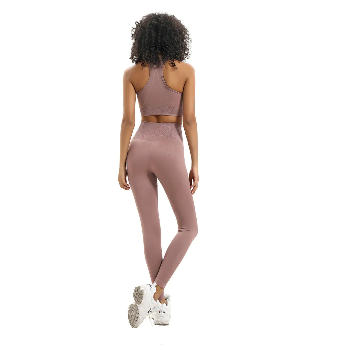 TheZynqo™ Seamless Yoga Set – High Waisted, Shapewear, and Ultra-Comfortable Activewear for Women
