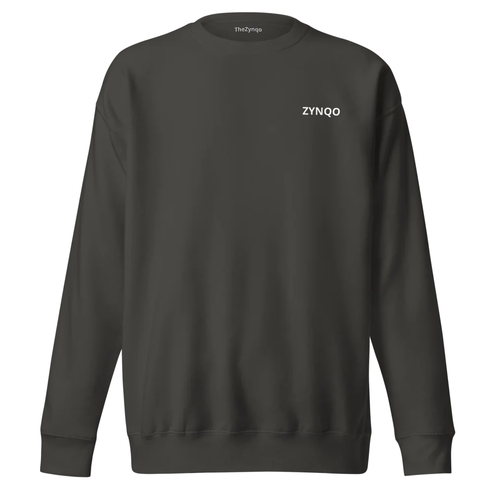 ZYNQO HERITAGE CREW – Sweat-shirt unisexe haut de gamme