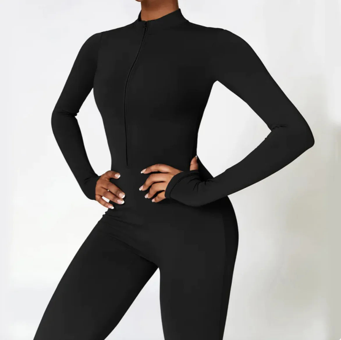TheZynqo™ Women's Warm Zipper Yoga Jumpsuit