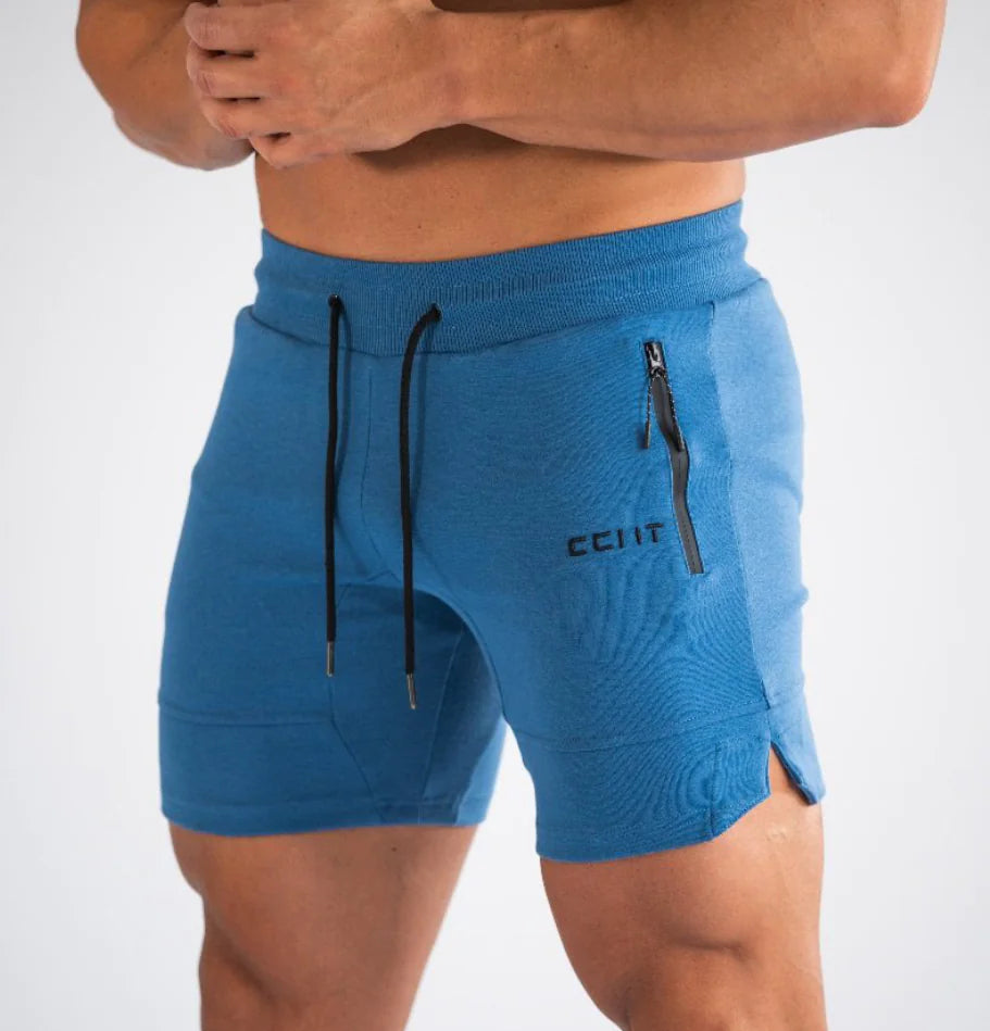 TheZynqo™  Men's Embroidered Zipper Shorts