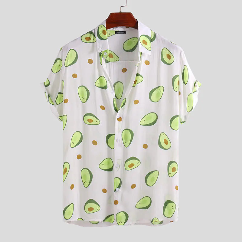 TheZynqo Avocado Beach Shirt
