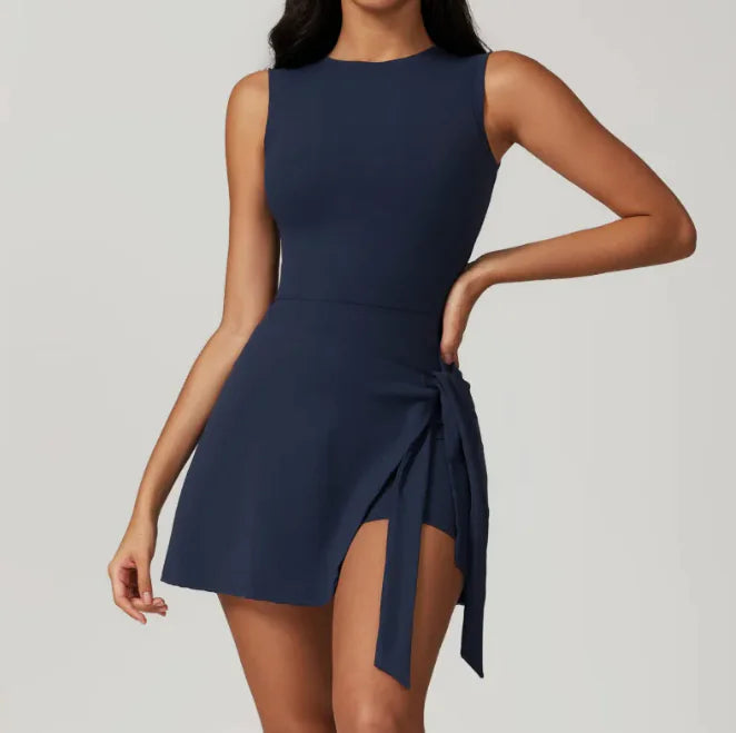 TheZynqo Two-Piece Fitness Dress