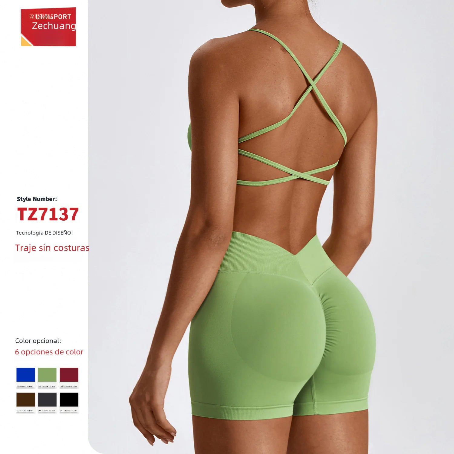 TheZynqo™ Seamless Yoga Outfit Set